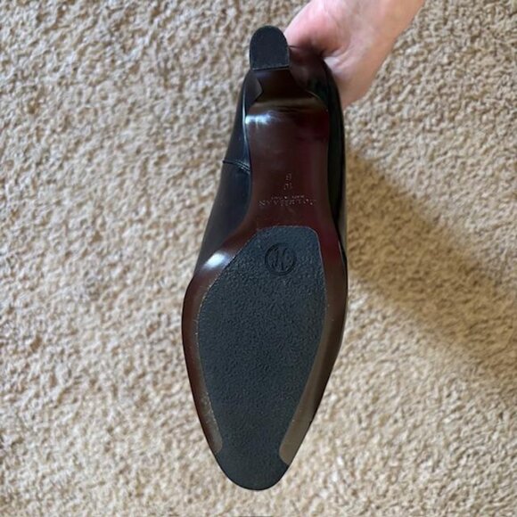 Cole Haan Nydia Tall Stretch Leather Boots Black Sz 10M/10B - Picture 7 of 16